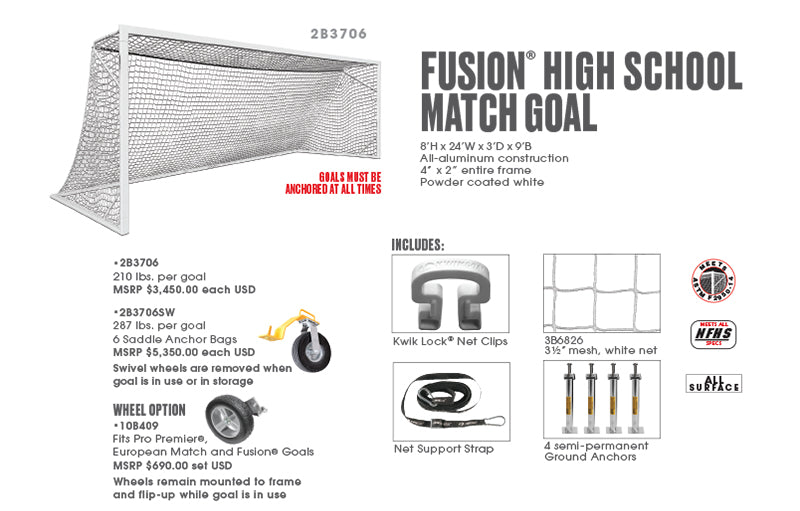 Fusion High School Match Goal