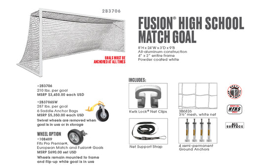 Fusion High School Match Goal