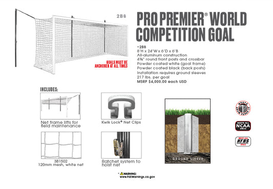 PRO PREMIER® WORLD COMPETITION GOAL