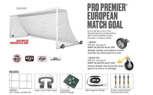 PRO PREMIER® EUROPEAN MATCH GOAL
