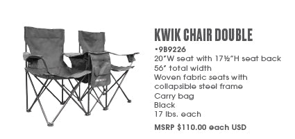 Kwik Chair Double Prime Stripe Field Paint