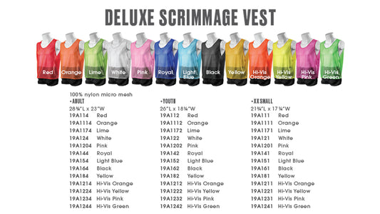 Deluxe Scrimmage Vest